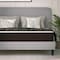 Flash Furniture Dream 10 in Hybrid Mattress, King Size High Density Foam and Pocket Spring Mattress in a Box, White/Black DR-E230P-R-K-10-GY-GG - alternate 4